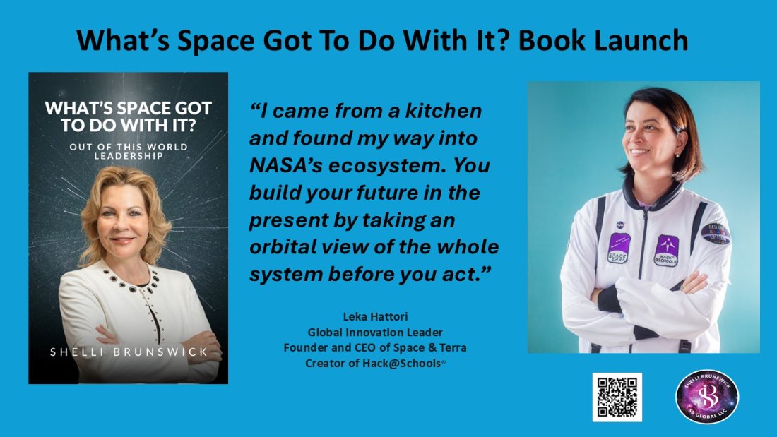 Capa do livro What's Space Got to Do With It? Out of This World Leadership